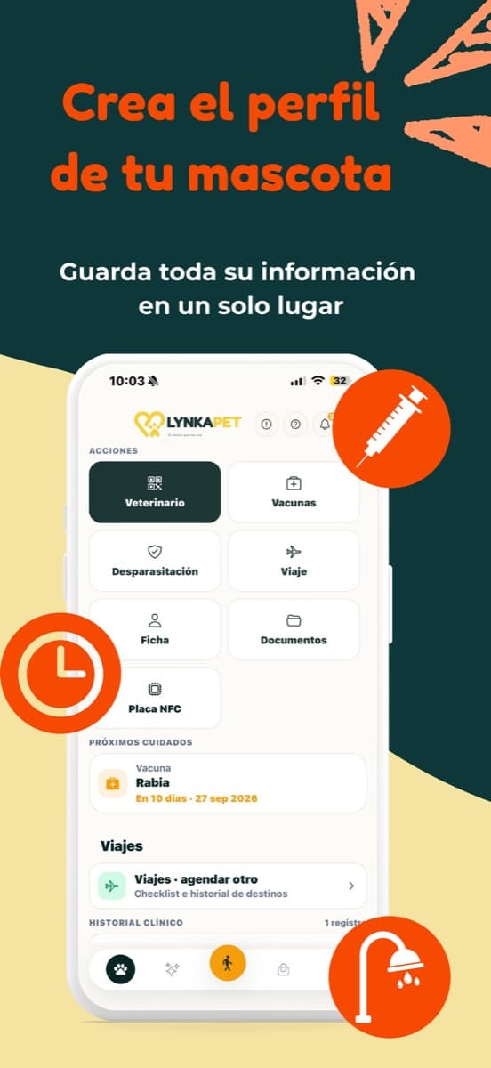 Perfil y cuidados en LynkaPet